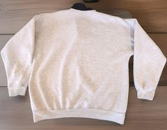 VTG Leisure Line Sz XL Men’s Sweatshirt Made New Zealand Bird Blue Collar Y2K