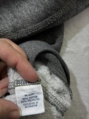 Polo Ralph Lauren Hoodie Mens 4XLT Gray Full Zip Fleece Big & Tall Sweatshirt