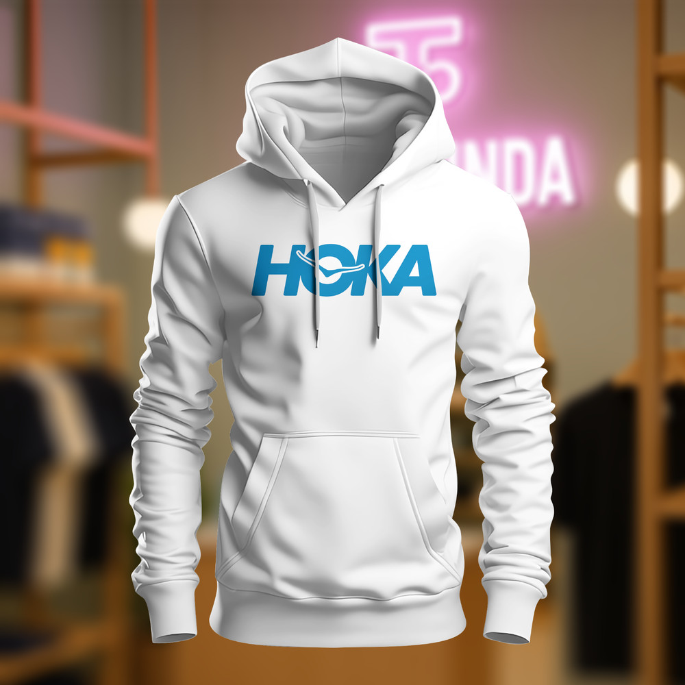 Hoka Sports Logo HOODIE T-Shirt Funny Made In USA S-3XL