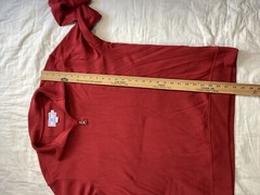 Southern Tide Sweatshirt Large Men’s The Skipjack 1/4 Zip Deep Red Pullover