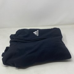adidas Essentials 3-Stripes Fleece Hoodie Black/White Men’s M