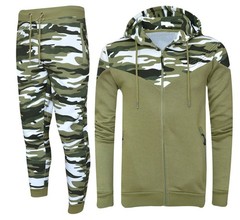 Men’s Full Tracksuit Set Jogging Bottom Joggers Zip Up Hoddie Slim Fit Hoody