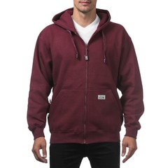 Pro Club Men’s Heavyweight Full Zip Fleece Hoodie