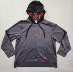 AND1 Hoodie Mens XL Blue/Red Streetball And One Streetwear Pullover