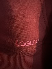 New Laguna Hoodie Sweatshirt Men’s Size Small Navy Deep Red Colorblock Pullover