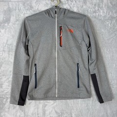 The North Face Gray Zip-Up 100% Polyester Performance Hoodie Men’s Small