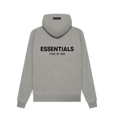 Fear of God Essentials Hoodie “Dark Oatmeal” Men Size M