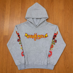 Osamason Psykotic Gray USA Tour Hoodie 2026 Merch 100% Cotton Official