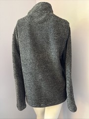 Telluride Clothing Company 1/4 Zip Charcoal Fleece Pullover Men’s Sz S