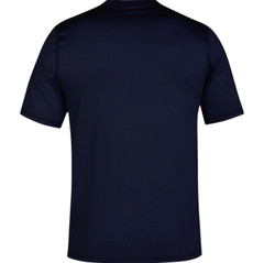 Hurley Siro Mens Sun Swim Surf Tee UPF 50+ Rashguard Navy Blue size Medium