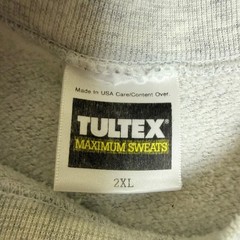 VTG 90s Tultex Blank Sweatshirt Men 2XL Light Gray Maximum Sweats Raglan Y2K