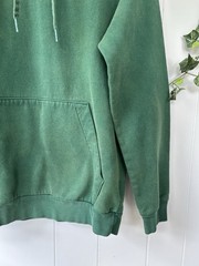 Adidas Men’s Fleece Hoodie Feelcozy Essentials Collegiate Green Sweatshirt M