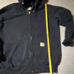 Carhartt Loose Fit Full Zip Hooded Fleece Hoodie w/ Pockets Navy Men’s M