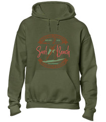 SURFING FANATIC HOODY HOODIE COOL SURFER DESIGN SUMMER HOLIDAY CLOTHING TOP