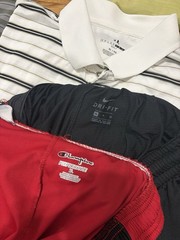 Mens Athletic Lot of 14 Sz XL Under Armour Nike Hoodies Polos Shorts Gym Casual
