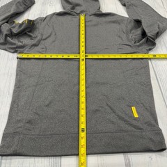 Live Strong Nike Fit Therma Hoodie Sweatshirt M Gray Mens
