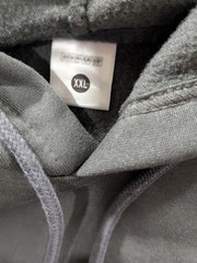 Snap-on Logo Fleece Pullover Hoodie w/ Pockets Gray Men’s XXL Regular