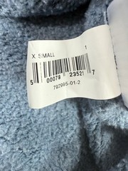Yeezy Gap Fleece Yoke Tee Engineered By Balenciaga Mens Sz XS Boxy Sweatshirt