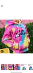 Barbie Hoodie I Am Kenough Adult XXL Rainbow Mattel Creations The Movie Official
