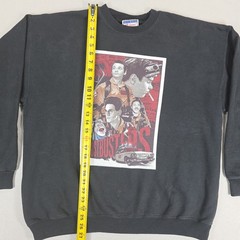 Ghostbusters Sweatshirt Mens XL Black Center Box Logo Graphic Comic Movie Art
