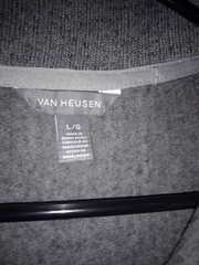 Van Heusen Mens Sweatshirt Large made in Bangladesh