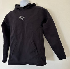 Kutting Weight V3 Hoodie Medium Black SweatTech Neoprene Sauna Shirt Weight Loss