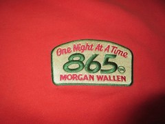 Morgan Wallen Sweatshirt XXL Red One Night At A Time 865 Concert Tour Merch 2XL