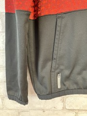Champion Hoodie Hooded Sweatshirt Men’s Size M Black / Red 100% Polyester EUC