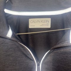 Calvin Klein Men’s Newport Half Zip Breathable Lightweight Sweater Large