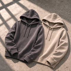 100% Combed Cotton Lightweight Hoodie Garment Dyed Pullover For All Seasons