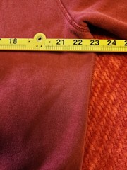 Hurley Men’s Fleece Pullover Hoodie Size Large Deep Red