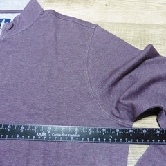 JOHNNIE-O Mens L LARGE SULLY PULLOVER 1/4 ZIP ROYAL PLUM PURPLE GOLF SWEATSHIRT