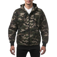 Pro Club Men’s Heavyweight Full Zip Fleece Hoodie