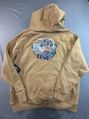 Burlebo Men’s XL Hoodie Size XL Light Brown