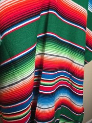 SERAPE Mexican Poncho – ALL COLORS – ONE SIZE FITS ALL – Sarape Saltillo