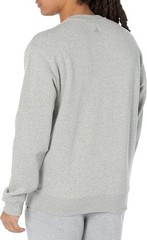 adidas Mens All Season Fleece Graphic Sweatshirt Medium Grey Heather Sz L IT5584