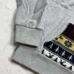 Picture Organic Clothing Hoodie Mens L Gray Christmas Holiday Sweater Knit