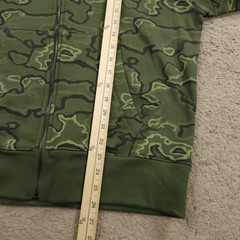 Mode of One Men’s Camo Hoodie in Bleeker Camo Size Medium Full Zip Fleece