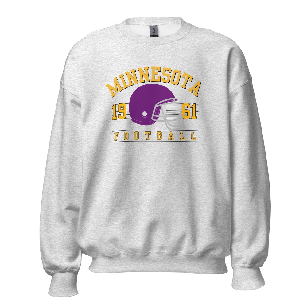 Minnesota Football Yearbook Vikings Unisex Sweatshirt S,M,L,XL,2X,3X