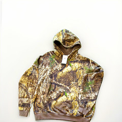 Jordan NWT Men Pullover Fleece Hoodie Camo Brown/Green Size XL Tall (HV1860-222)