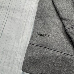 Live Strong Nike Fit Therma Hoodie Sweatshirt M Gray Mens