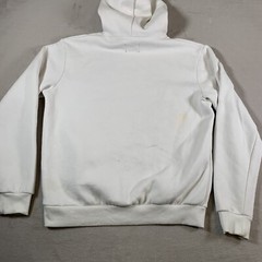 Rockstar Original Hoodie Mens Large White Astronaut Bedazzled Sweatshirt FLAWS