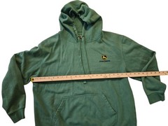 John Deer Tractor Hoodie L Green Ranch Farm Family Heritage