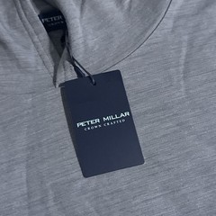 Peter Millar Crown Crafted Excursionist Flex Hoodie Pullover Oslo Grey Men’s XL