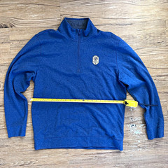 Vineyard Vines Men’s XL Blue 1/4 Zip Fleece Sweatshirt Nashville SC