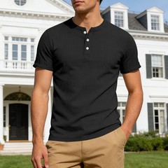 Men T shirt Activewear Casual Scoop Neck Men Summer Quick-dry Adult T Shirt