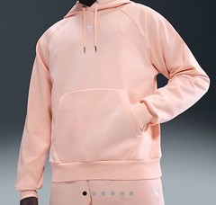 Kobe Therma-FIT Pullover Hoodie (Washed Coral/Washed Coral/White) Size XL
