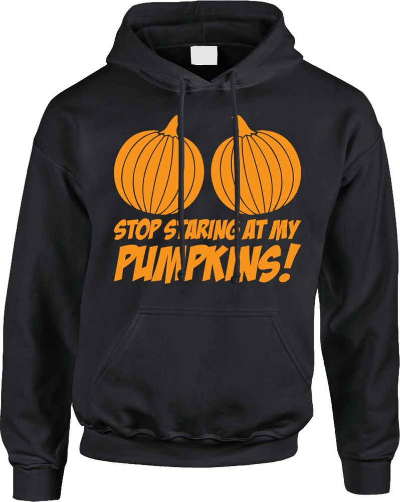 My Pumpkins Halloween Trick or Treat Costume Funny Party Humor Mask Mens Hoodie