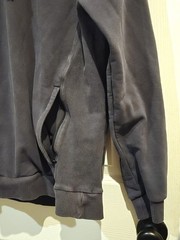 ​Fabletics Men’s The Courtside Hoodie Size Medium Charcoal Gray French Terry Zip