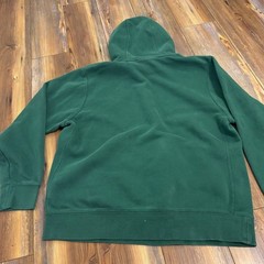 Nike Sportswear Club Fleece Hoodie Forest Green Embroidered Swoosh Mens Large L